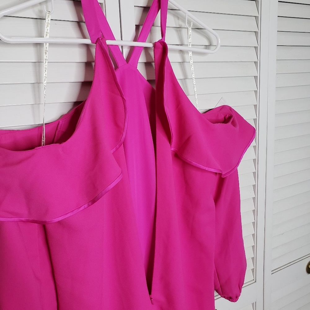 Lilly Pulitzer NWT Pink Abrielle Dress, Size 0 - Picture 6 of 8